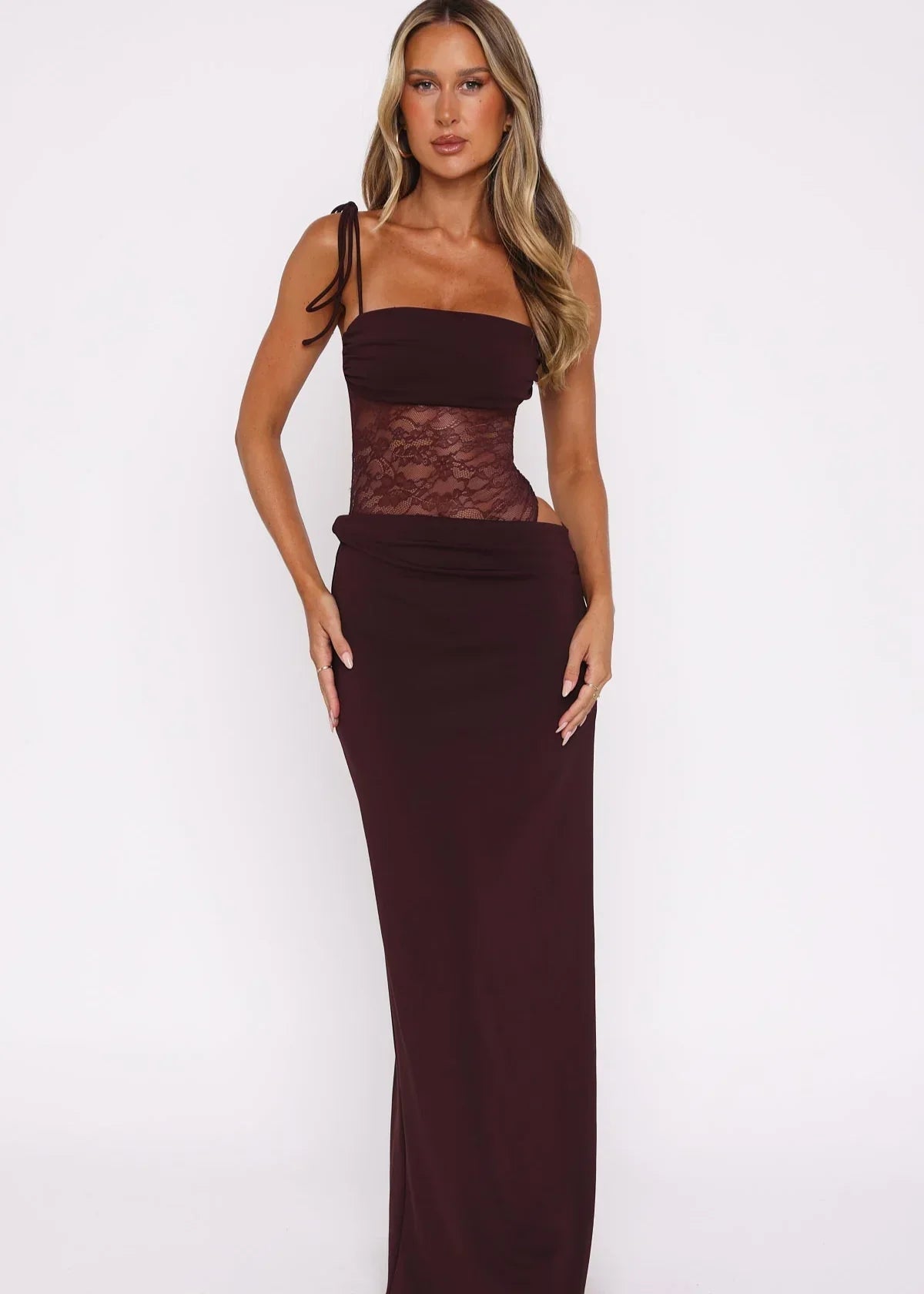 Luna | Lace Maxi Dress