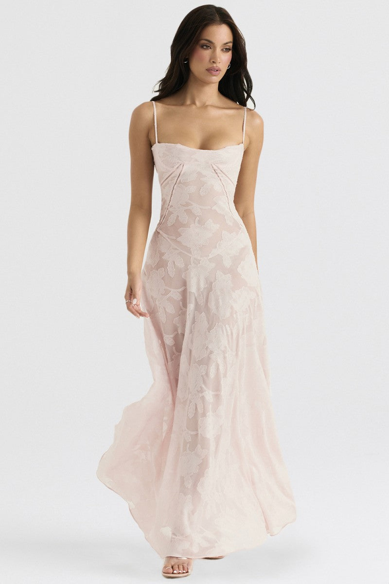 Bianca | Lace Strap Dress