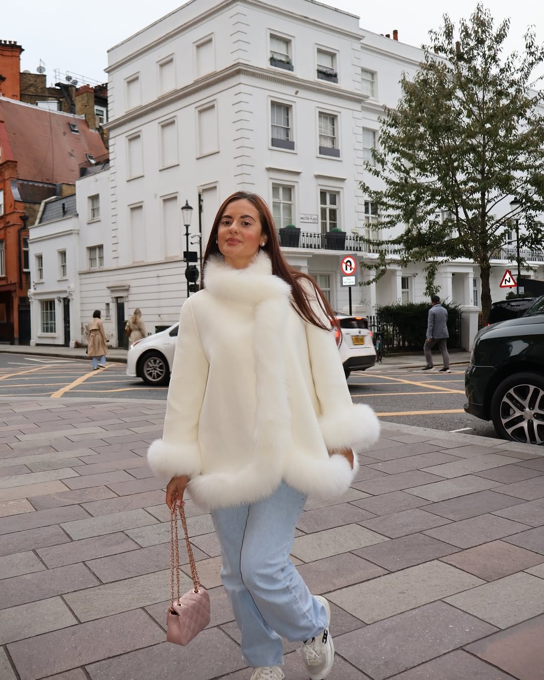 Selena | Cashmere Fur Coat