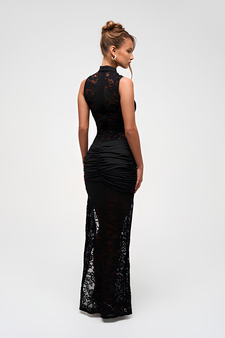 Alora | Lace Maxi Dress
