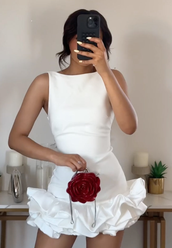 Selina | Ruffle Dress