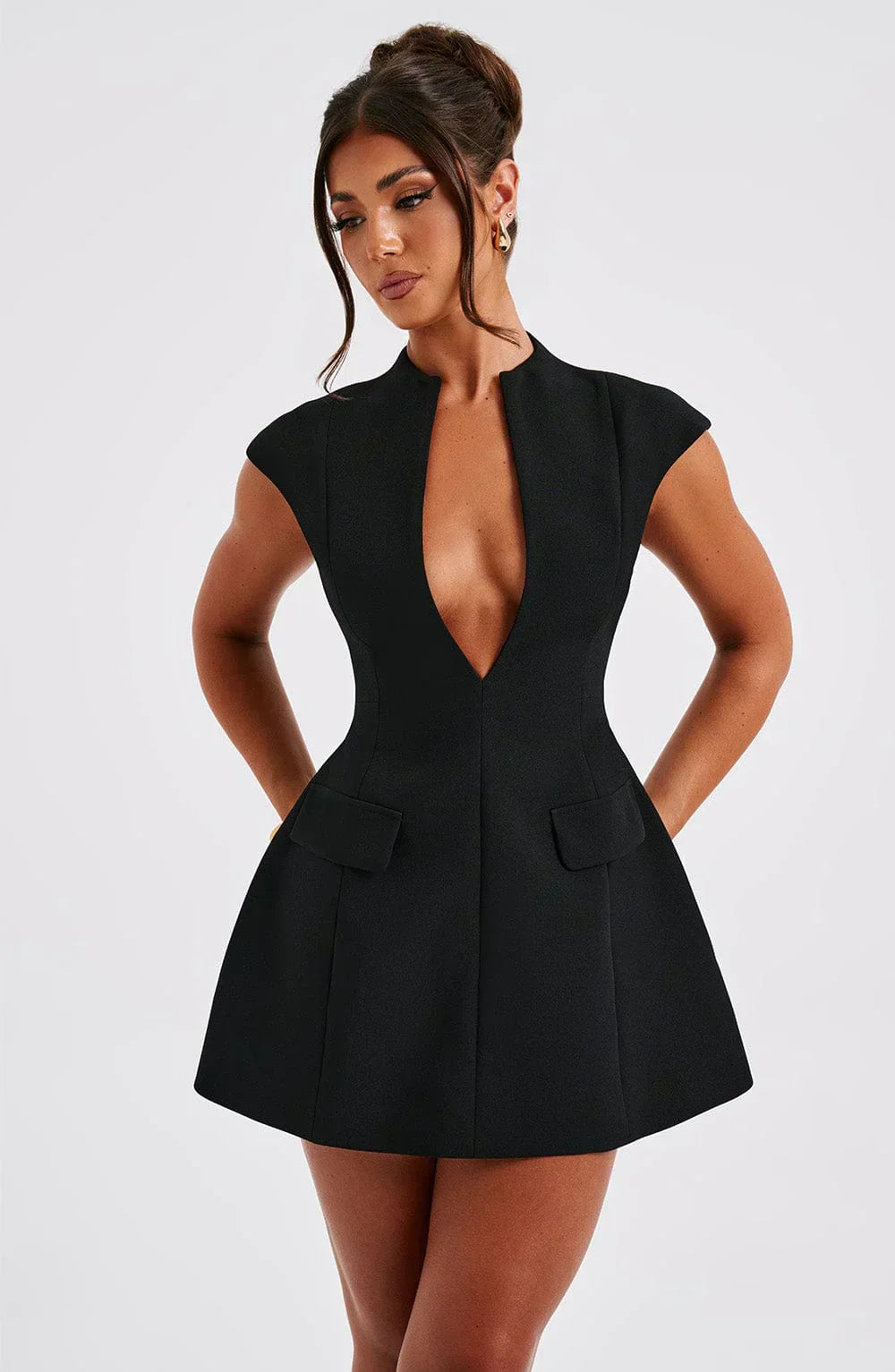 Ladies Mini Dress Fashion