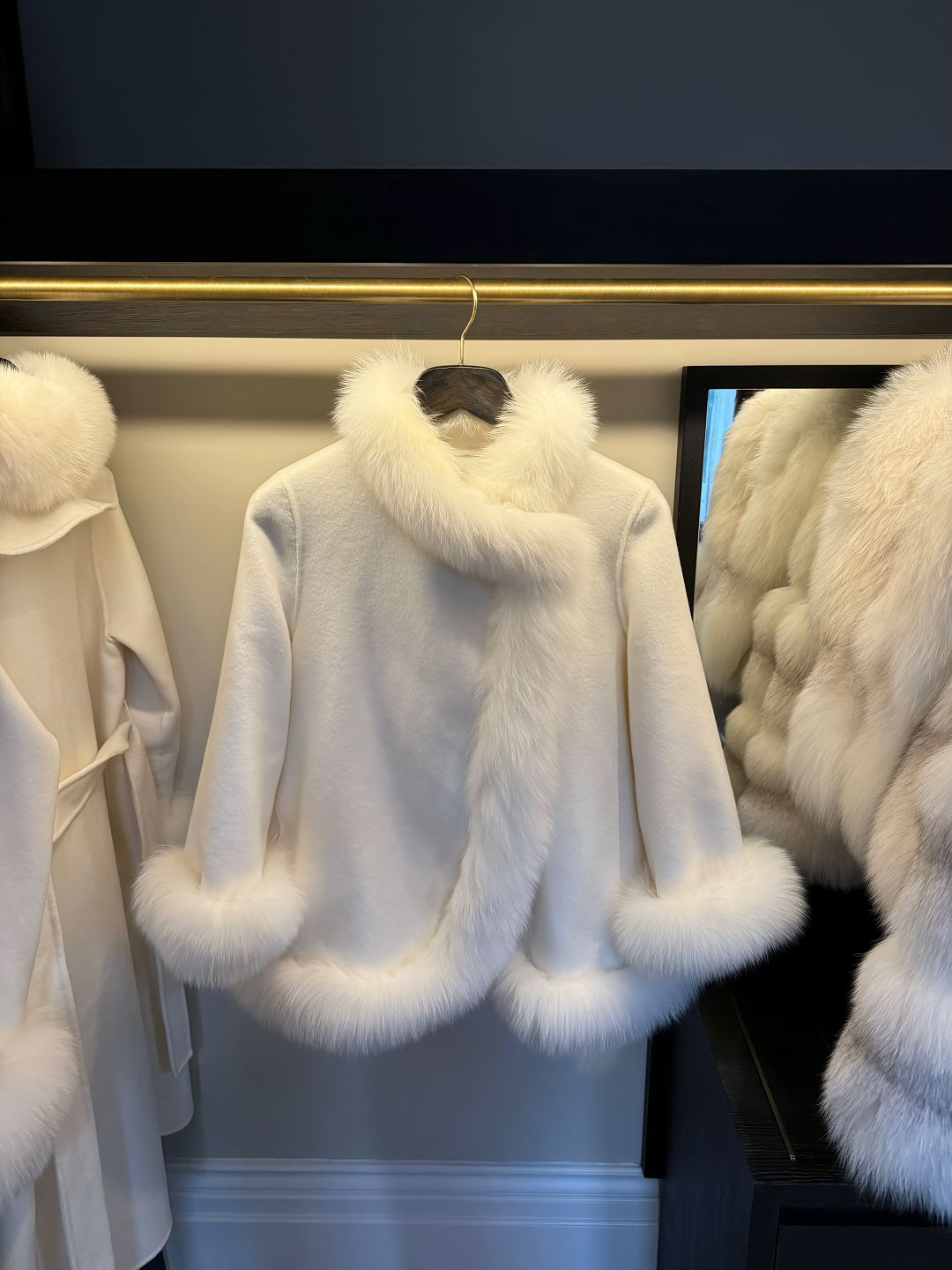 Selena | Cashmere Fur Coat