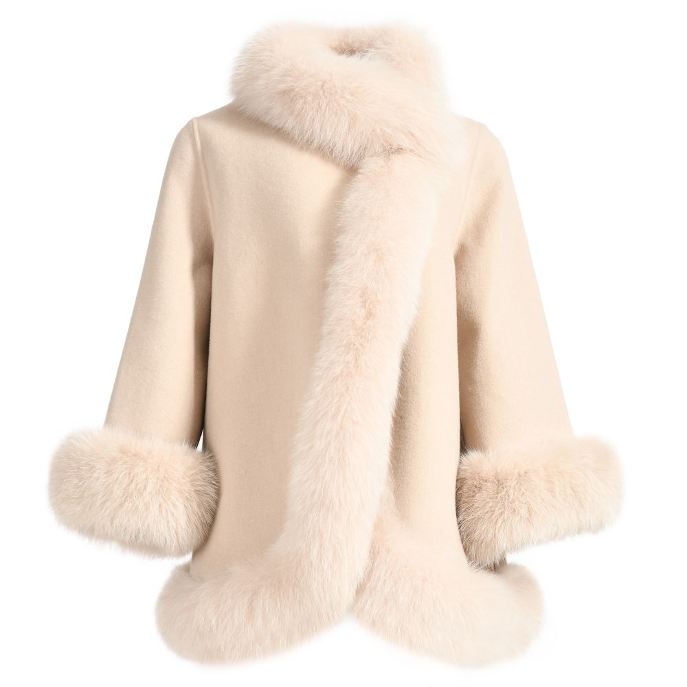 Selena | Cashmere Fur Coat