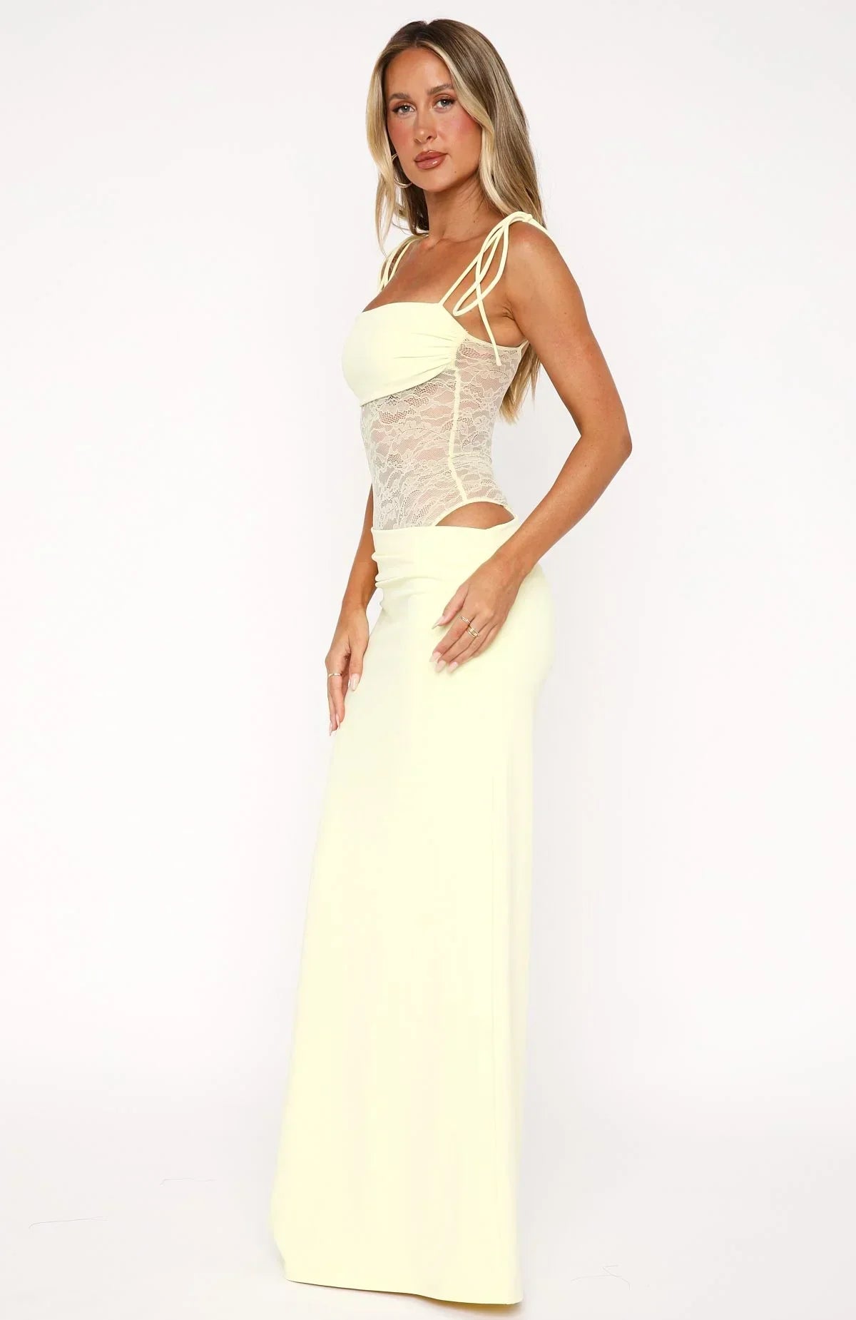 Luna | Lace Maxi Dress